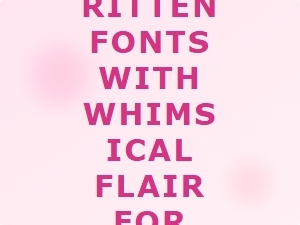 Whimsical Cartoon Fonts for Kids' Party Fun